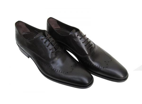 Herren Leder Schuhe Schnürschuhe