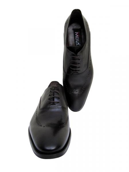 Herren Leder Schuhe Schnürschuhe