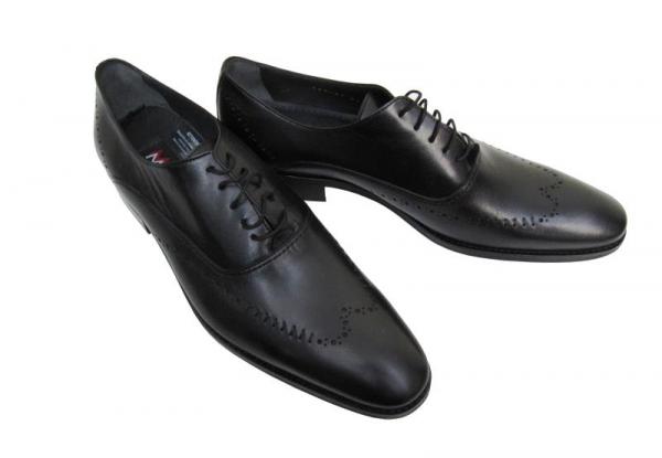 Herren Leder Schuhe Schnürschuhe