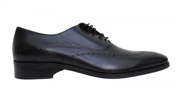 Herren Leder Schuhe Schnürschuhe