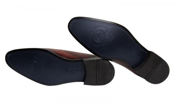 Herren Leder Schuhe Schnürschuhe