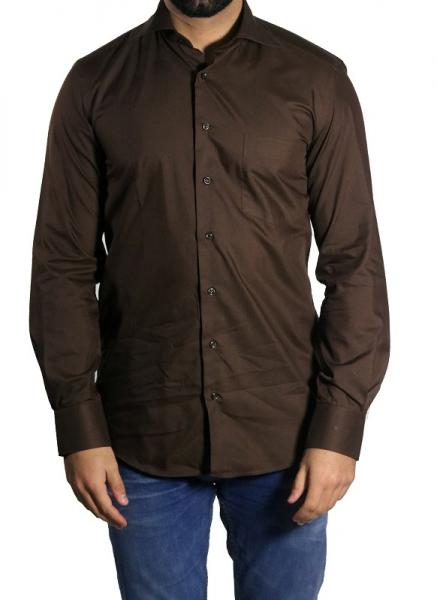 Herren Business Freizeit Hemd Langarm Regular