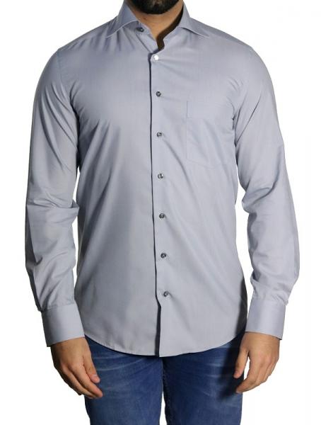 Herren Business Freizeit Hemd Langarm Regular