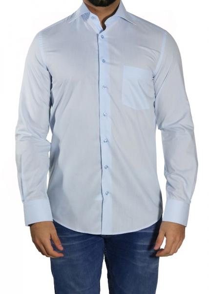 Herren Business Freizeit Hemd Langarm Regular