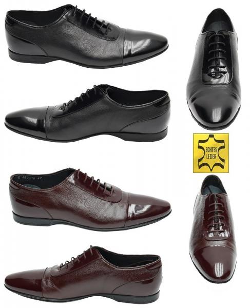 Moderne Herren Leder Schuhe