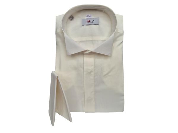 extra Langarm Umschlagmanschetten Gala Hemd Langgröße