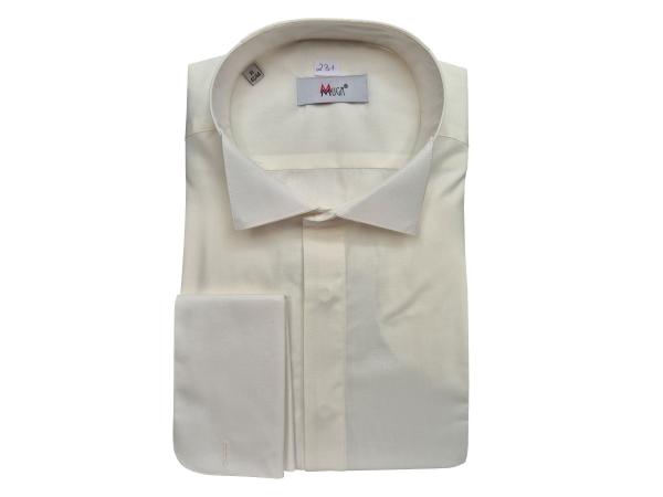 extra Langarm Umschlagmanschetten Gala Hemd Langgröße