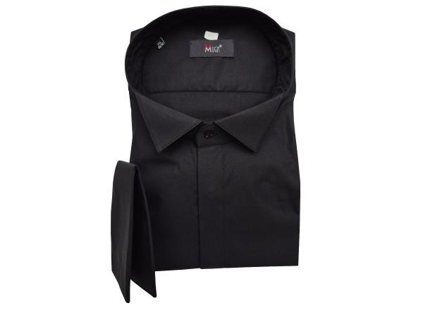 extra Langarm Umschlagmanschetten Gala Hemd Langgröße