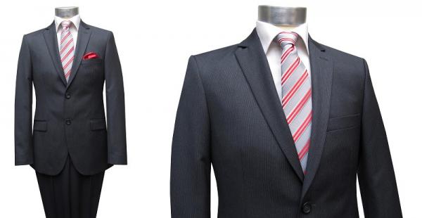 gestreifte Herren Anzug Modern