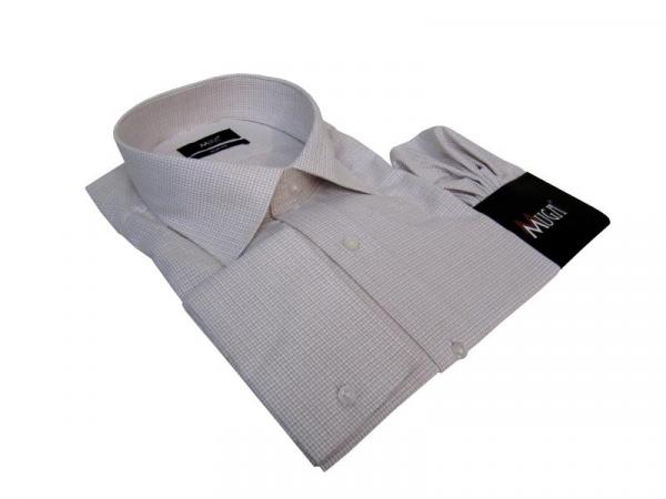 Vichy Herren Hemd Slim-fit Langarm