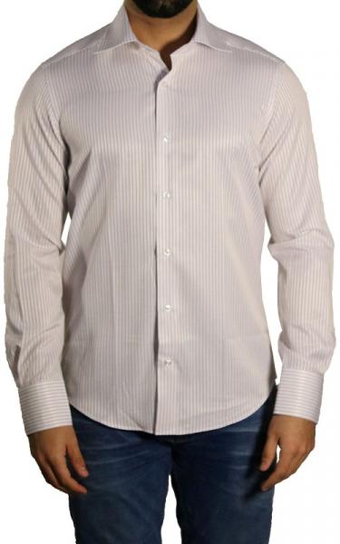 Streifen Herren Hemd Slim-fit