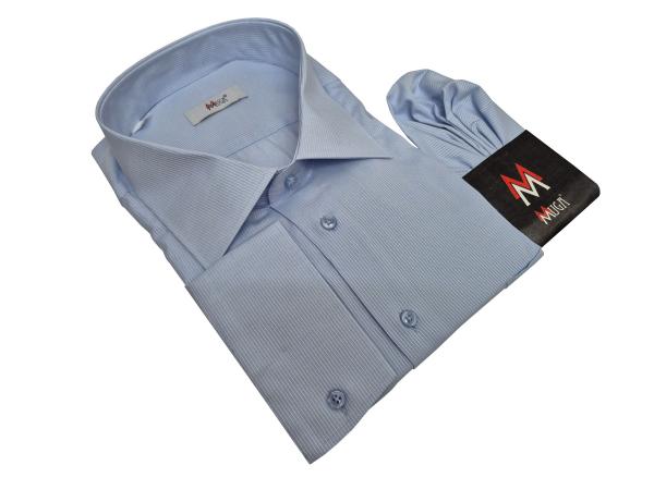 Klassische Streifen Herren Hemd Langarm