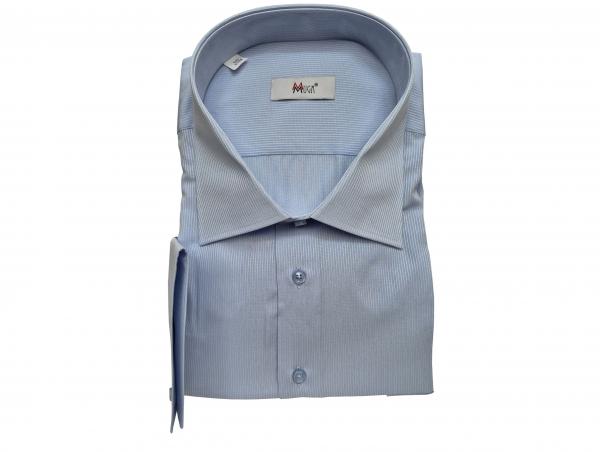 Klassische Streifen Herren Hemd Langarm