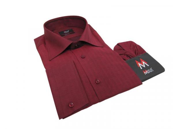 Extra Langarm Herren Hemd Fischgrät Slim-fit