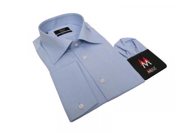 Extra Langarm Herren Hemd Fischgrät Slim-fit