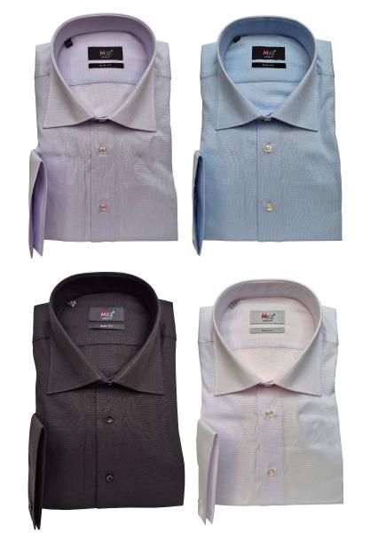Extra Langarm Herrenhemd Slim-fit
