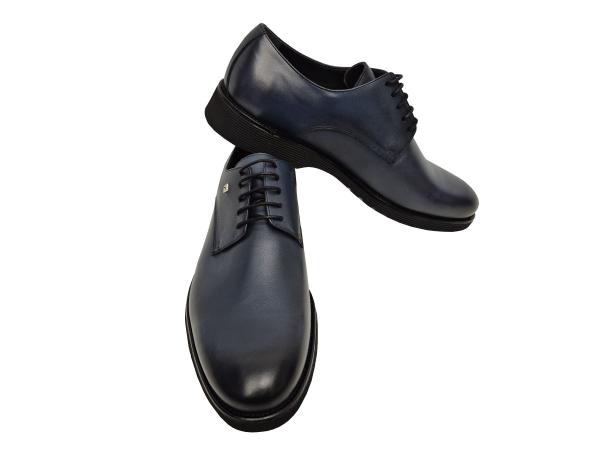 Herren Leder Schuhe Bequem Runde Form