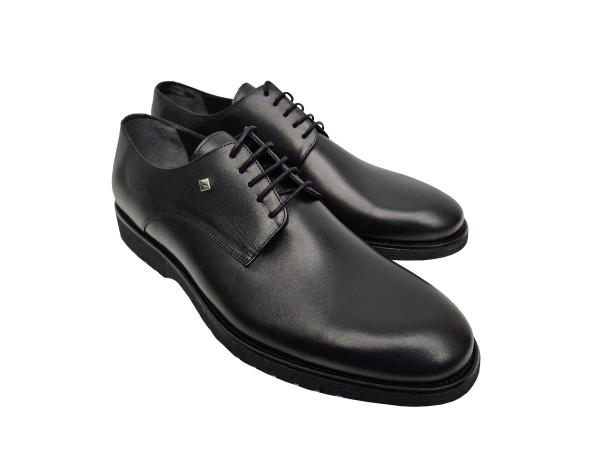 Herren Leder Schuhe Bequem Runde Form