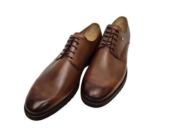 Herren Leder Schuhe Bequem Runde Form