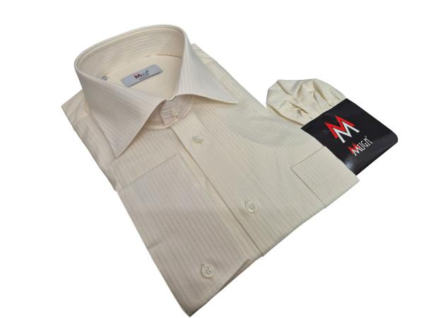 Extra Langarm Herren Hemd Schattenstreifen Regular