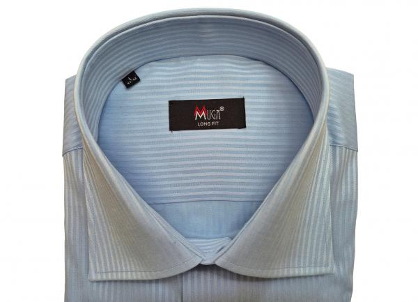 Extra Langarm Herren Hemd Schattenstreifen Regular