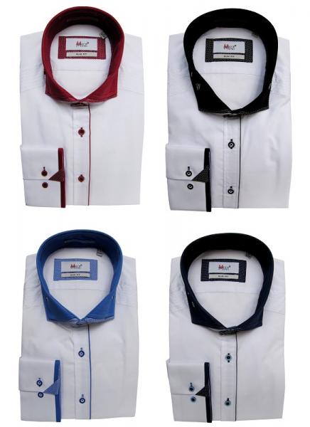 Slim-Fit Herrenhemd Langarm