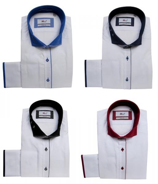 Slim-Fit Herrenhemd Langarm