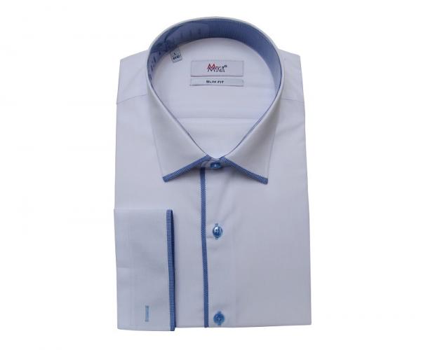 Slim-fit Herren Hemd Modern Langarm