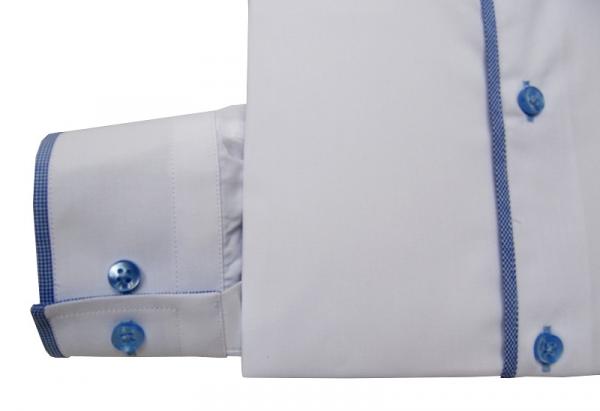 Slim-fit Herren Hemd Modern Langarm