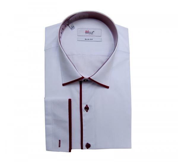 Moderne Slim Fit Herrenhemd Langarm