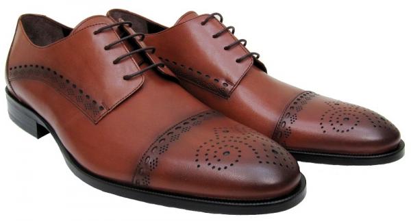 Echtleder Schnürschuhe Herren