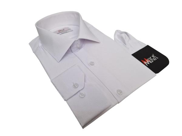 Langarm Herren Hemd gemustert Slim Fit
