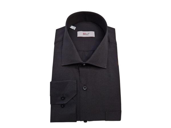 Herren Hemd gemustert Langarm Regular Fit