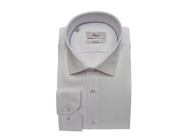 Fischgrat Herren Hemd Lang Arm Slim Fit