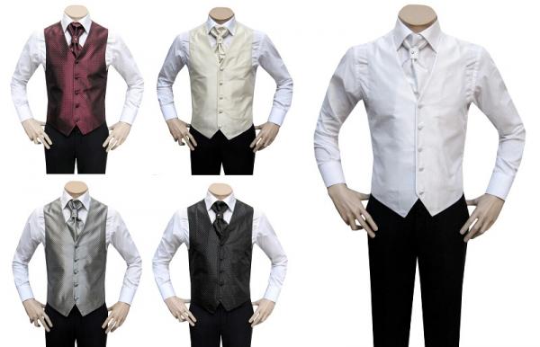 Hochzeitswesten Set 3 Teilig