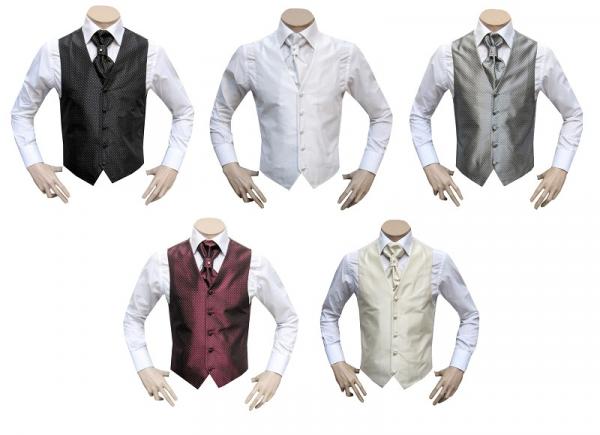 Hochzeitswesten Set 3 Teilig