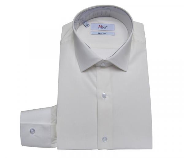 Slim-Fit Herren Hemd mit Einstecktuch