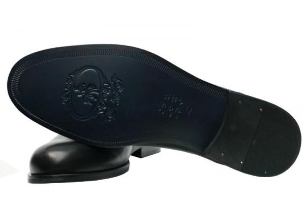 Herren Schuhe echtlder Schwarz Klassisch