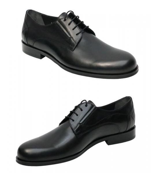 Herren Schuhe echtlder Schwarz Klassisch
