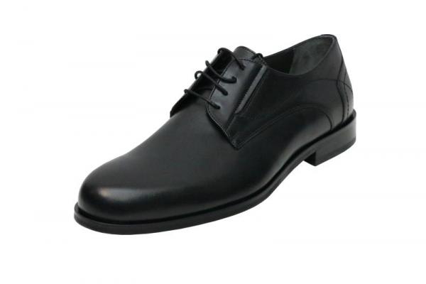 Herren Schuhe echtlder Schwarz Klassisch