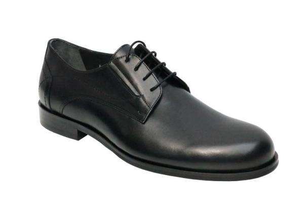 Herren Schuhe echtlder Schwarz Klassisch