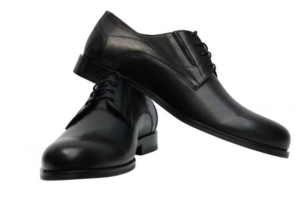 Herren Schuhe echtlder Schwarz Klassisch