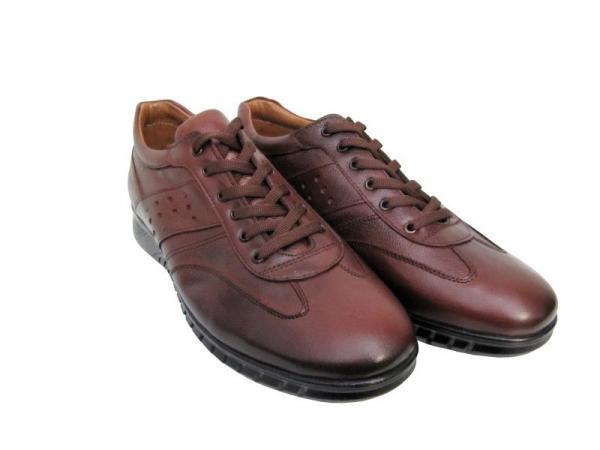 Herren Halbschuhe Business-Freizeit echt leder