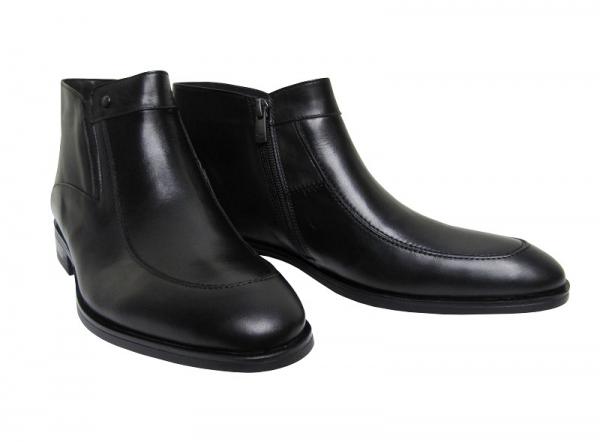 Herren Stiefelette Boot Schwarz Stiefel