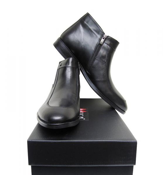 Herren Stiefelette Boot Schwarz Stiefel