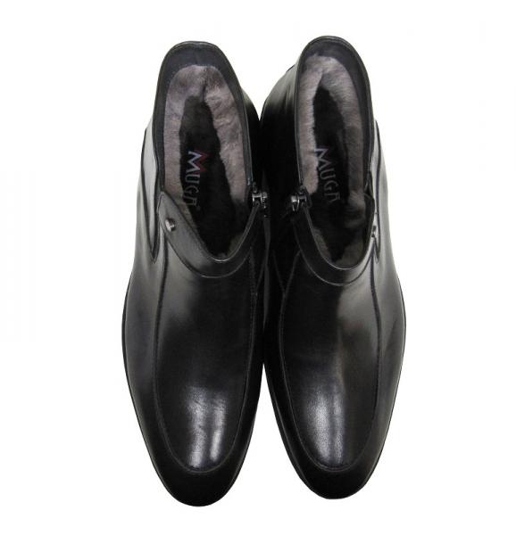 Herren Stiefelette Boot Schwarz Stiefel