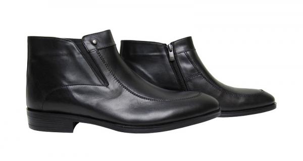 Herren Stiefelette Boot Schwarz Stiefel