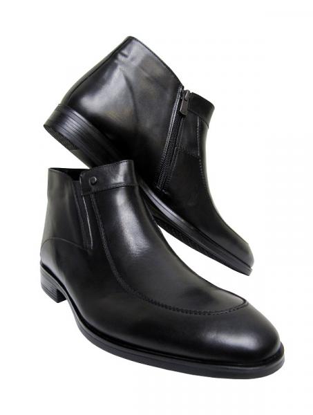 Herren Stiefelette Boot Schwarz Stiefel