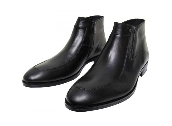 Herren Stiefelette Boot Schwarz Stiefel