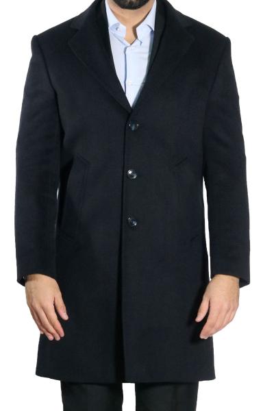 Herrenmantel Knielange Wollmantel für jeden Anlass